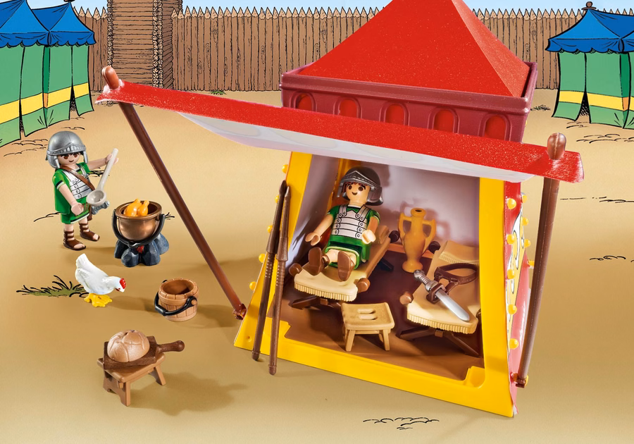 Asterix: Legionnaires tent