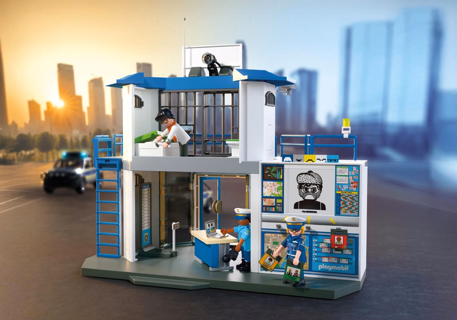 Police Station with Investigation Room