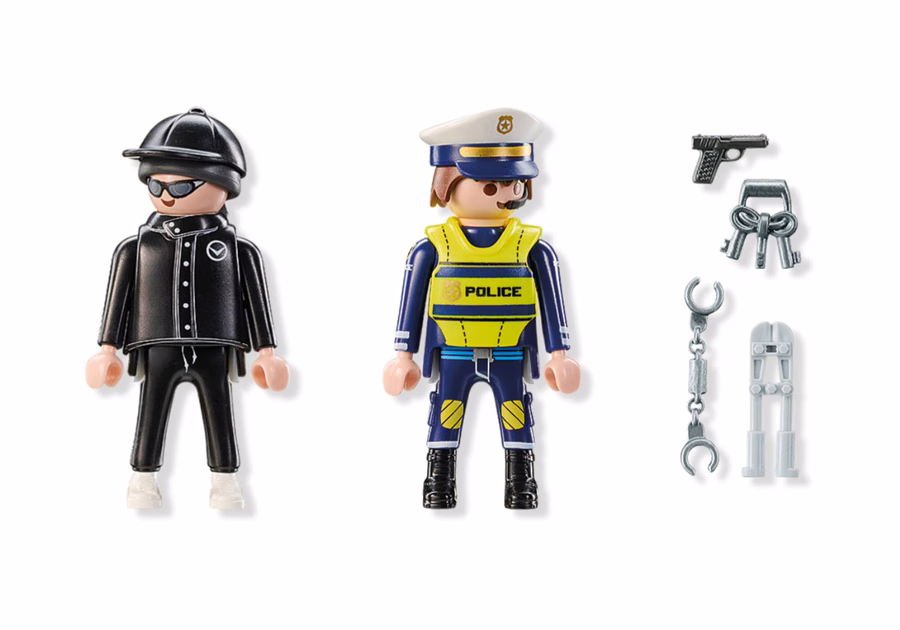 DuoPack Policeman and Burglar