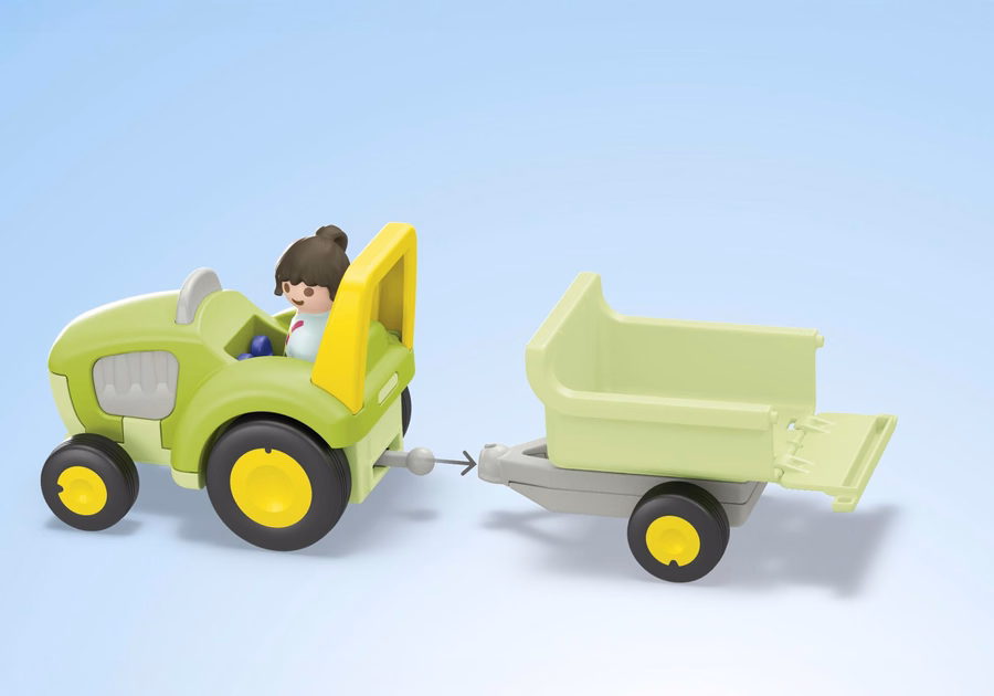JUNIOR: Farm Adventure with Tractor, Trailer, and Animal Friends