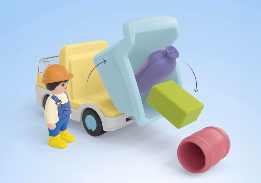 JUNIOR: Construction Truck with Garage
