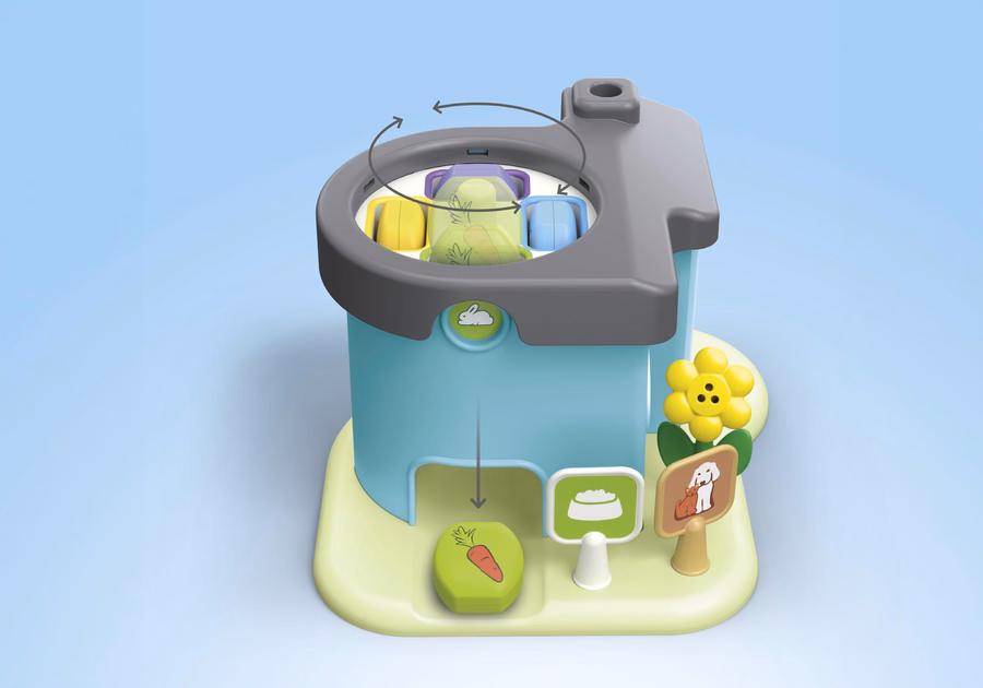 JUNIOR: Animal Home with Treat Dispenser