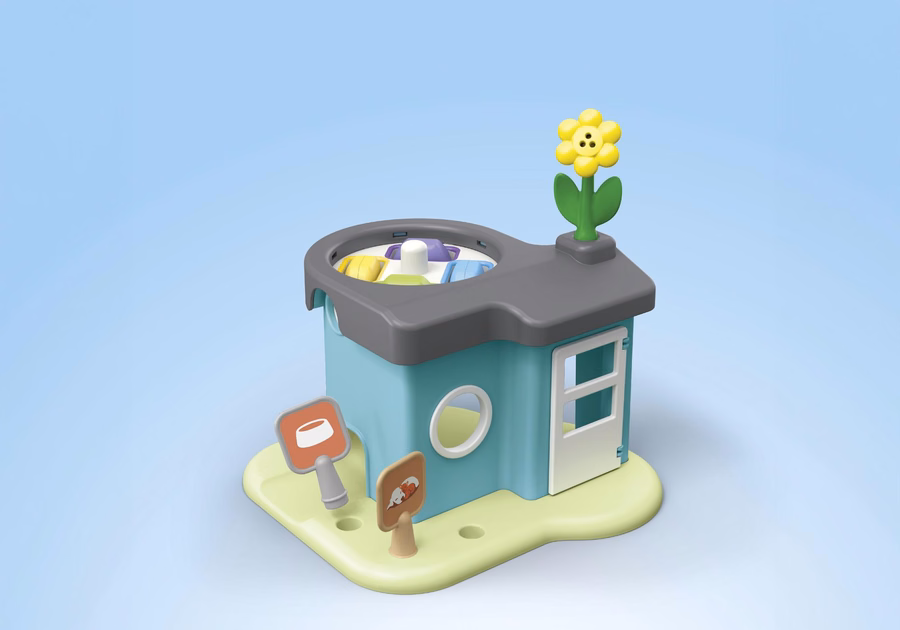 JUNIOR: Animal Home with Treat Dispenser