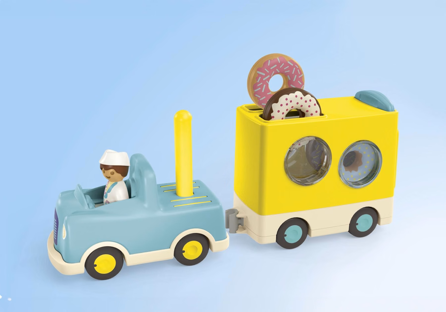 JUNIOR: Crazy Donut Truck with Stacking and Sorting Feature