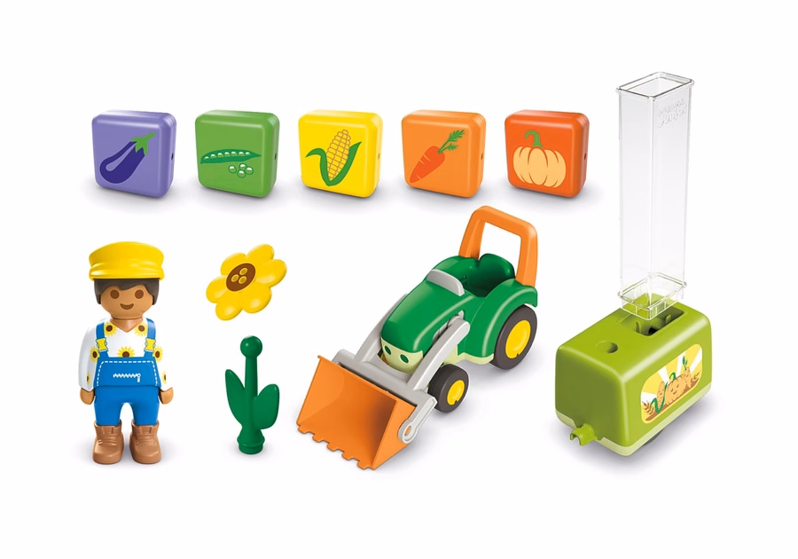 JUNIOR: Tractor with Load and Drop Planter