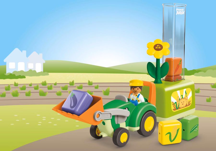 JUNIOR: Tractor with Load and Drop Planter