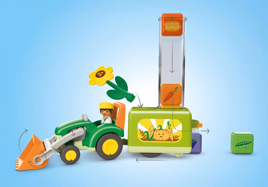 JUNIOR: Tractor with Load and Drop Planter