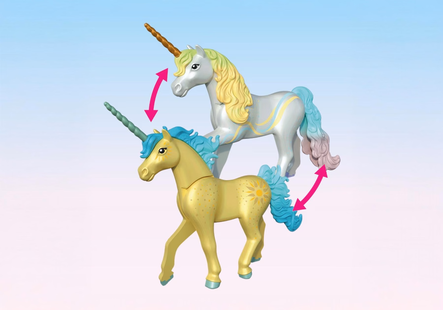 Collectible Unicorn: Sunshine Blossom with Fairy
