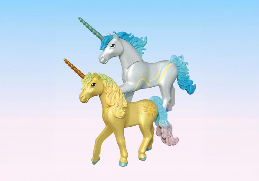 Collectible Unicorn: Sunshine Blossom with Fairy